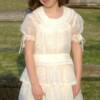 Great-grandmother's communion dress updated to more current style